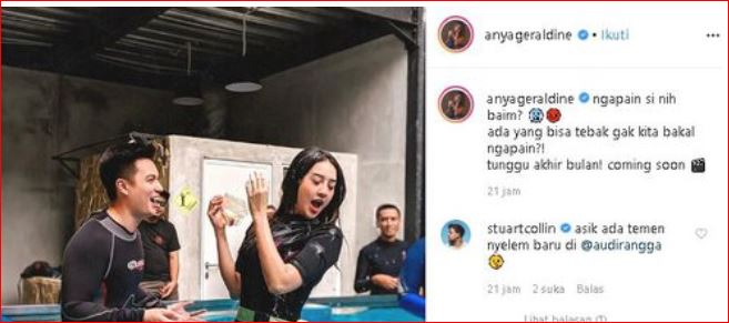  Anya Geraldine dan Baim Wong