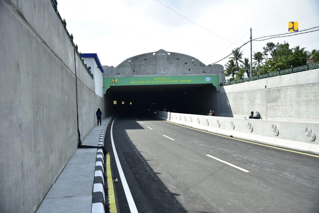 Lintas bawah (underpass) Yogyakarta International Airport (YIA)