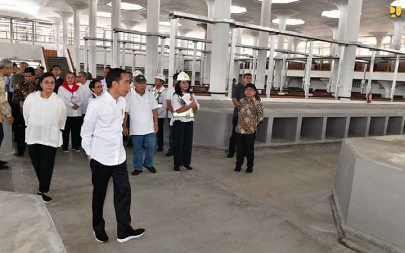 Presiden Jokowi Perintahkan Kementerian PUPR Lanjutkan Revitalisasi