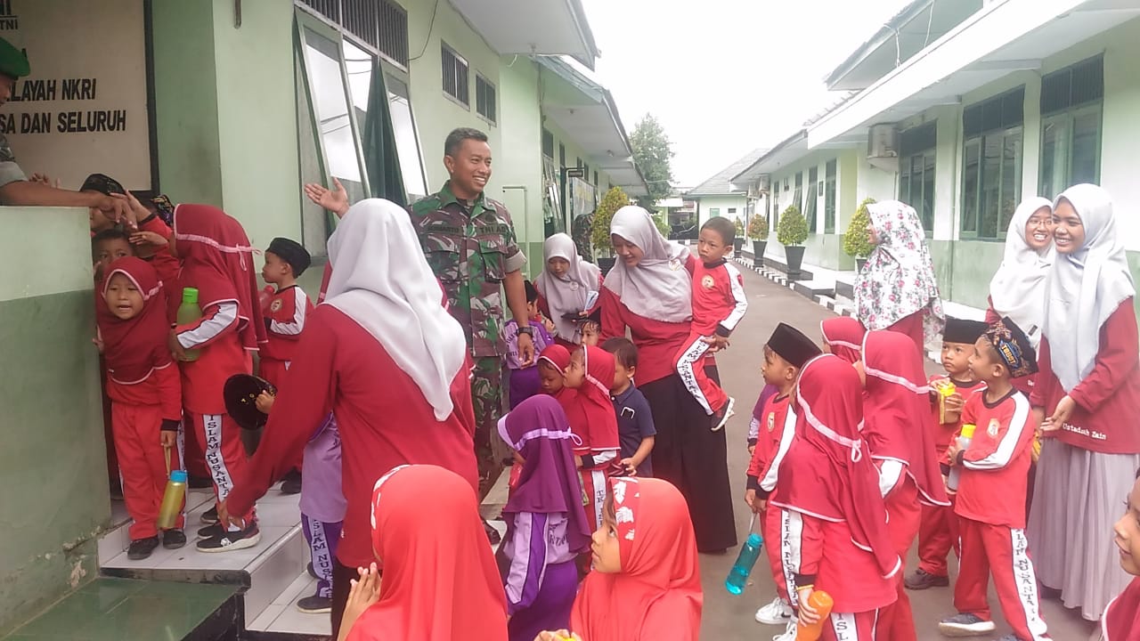 Markas Komando Distrik Militer 0710/Pekalongan Diserbu Puluhan Anak-anak