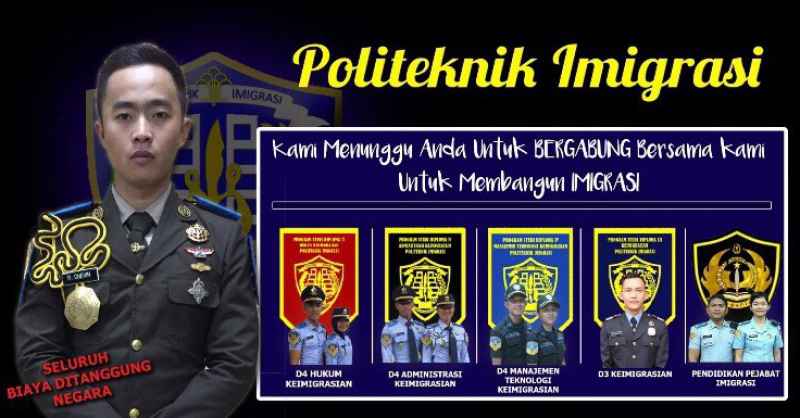 Kemenkumham Buka Pendaftaran Di Poltekip Dan Poltekim, Ini Infonya