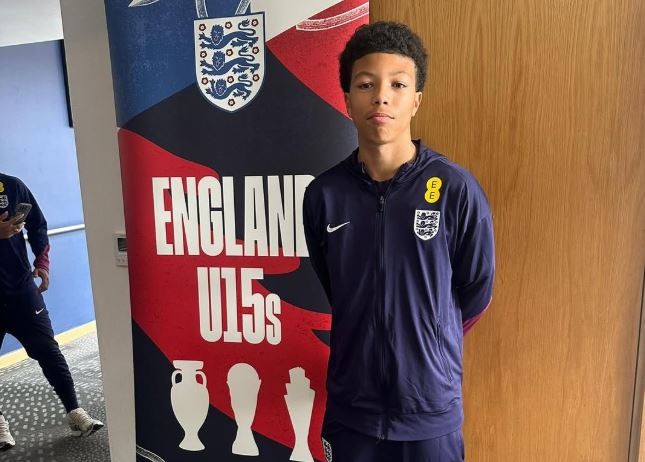 Pemain muda Chelsea, Iago, baru-baru ini menghadiri kamp pelatihan timnas Inggris U-15 (ist) MDN